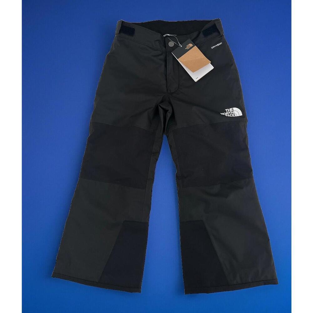 $125 The North Face Kids Girls Freedom Snow Ski Pants Black Size XS (6)